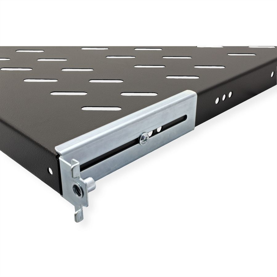 ROLINE 19-Zoll Fachboden 1 HE, 770 T 50 kg schwarz
