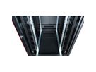 ROLINE 19" Baie réseau Pro 47U, 600x600 LxP Porte verre noir