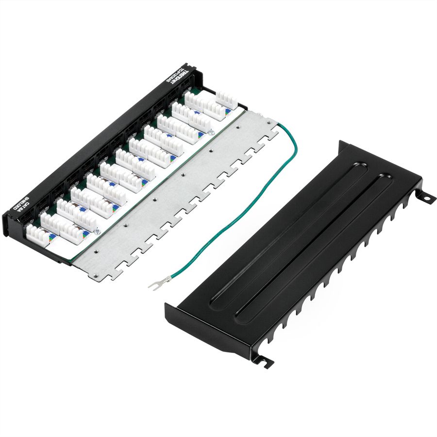 TRENDnet TC-P12C6AS Panneau de brassage renforcé à 12 ports Cat6A