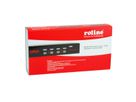 ROLINE DisplayPort USB 2.0 KVM Switch, 1 User - 4 PC