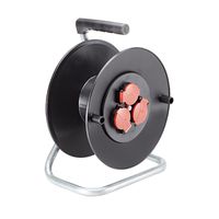 BACHMANN Kunststoff Kabeltrommel 3-fach, ohne Kabel, IP44