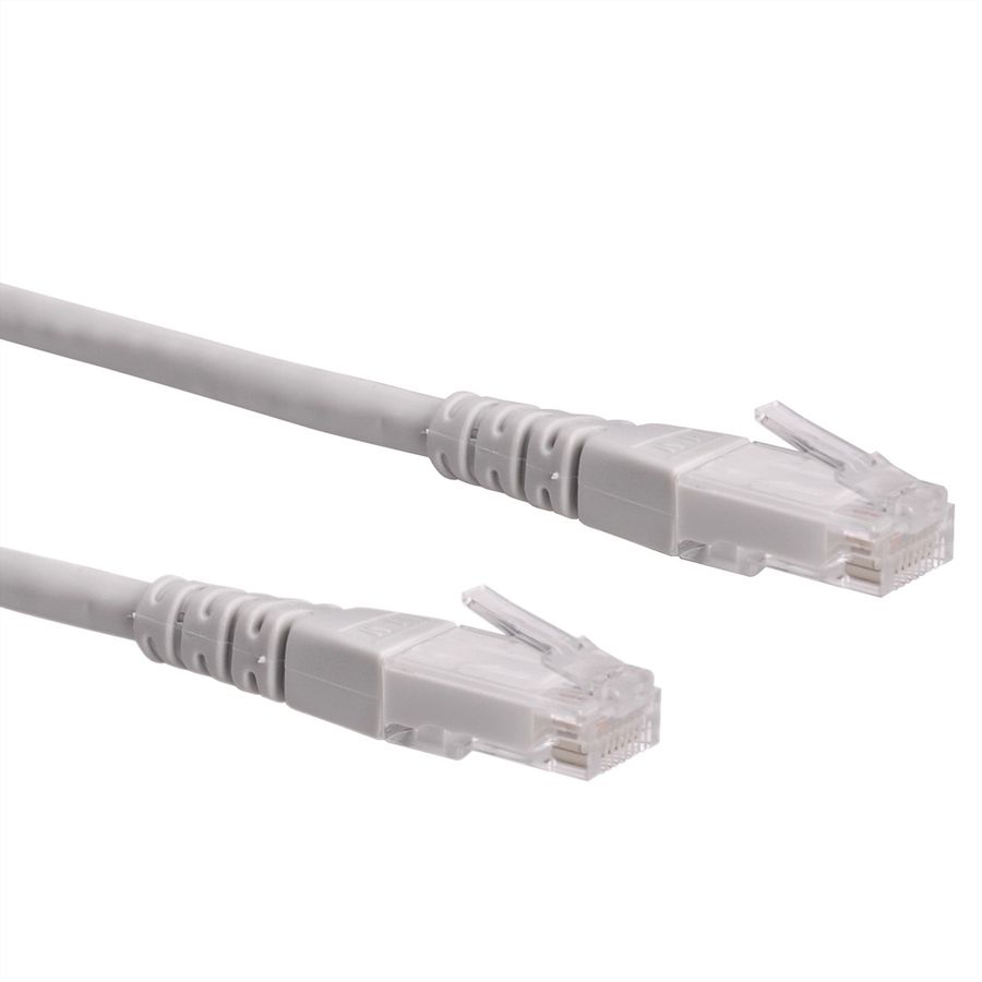 Cordon ROLINE Cat.6 (Classe E) UTP, gris, 2 m