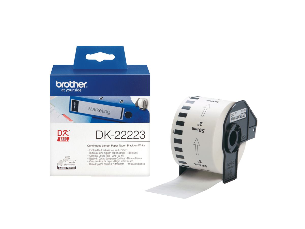 Brother DK-22223 - ruban de papier - 1 rouleau(x)