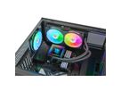 Thermaltake TH240 V3 ARGB Sync AIO CPU-Wasserkühlung, Schwarz