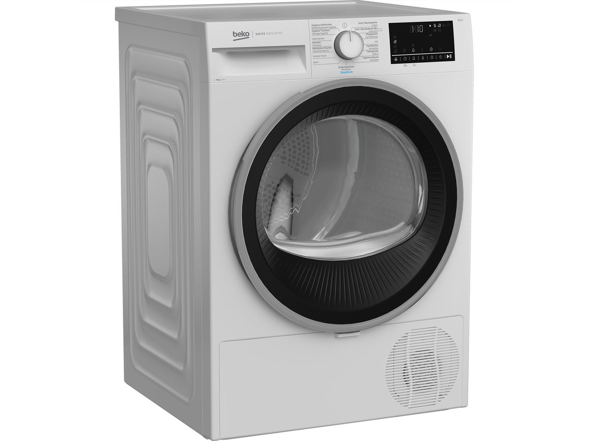 Beko Lave-linge séchant WT510, W10kg/T7kg, SteamCure, 1'400U/min