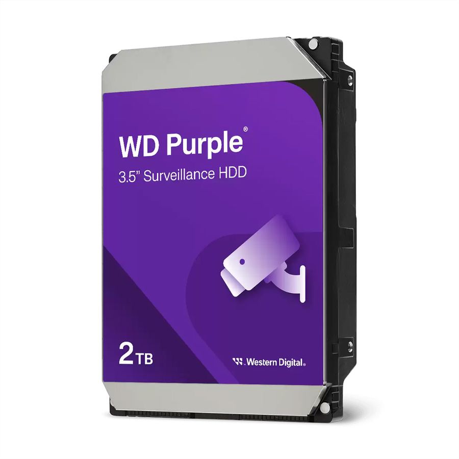 Western Digital Harddisk WD purple 3.5", 2 TB
