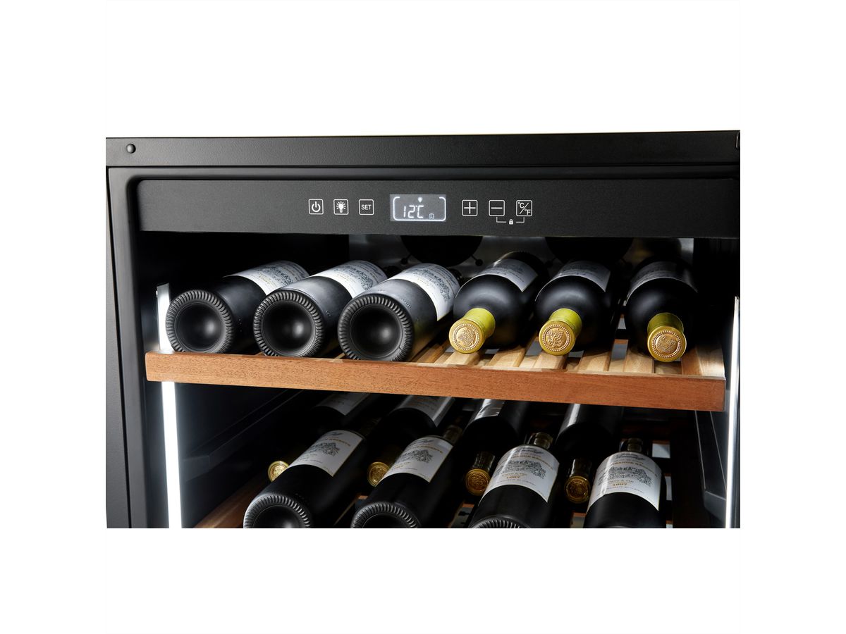 Climadiff Weinkühlschrank MILLESIME 200, Freistehend, 1 Zone, 204 Flaschen