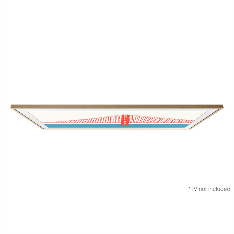 Samsung Wechselrahmen zu Frame Pro 75", Teak