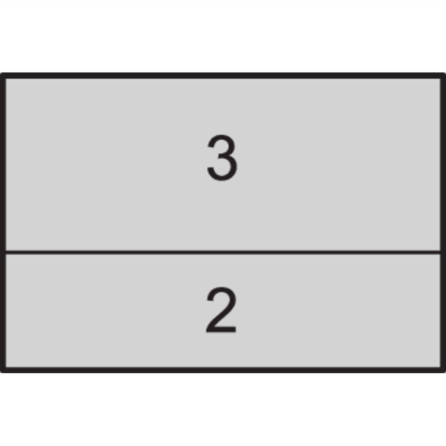 SCHROFF RatiopacPRO Coffret de montage en rack 19", blindage rétrofitable, 5 U (3-2), 84 CV, 375 mm