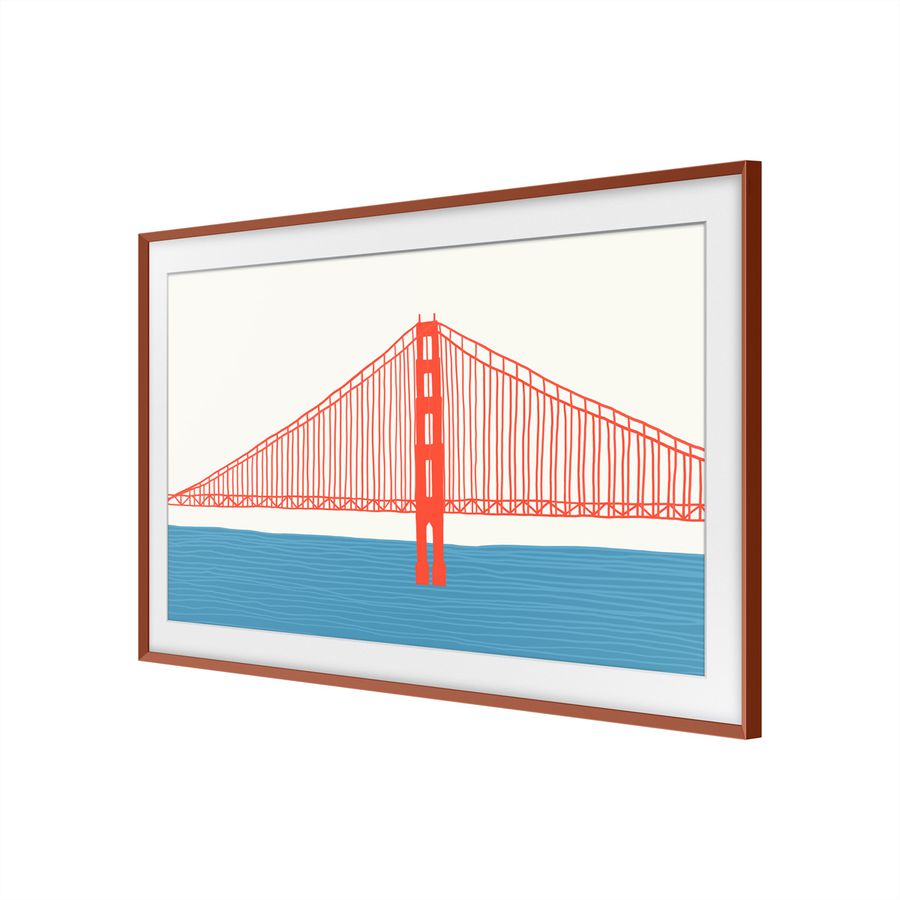 Samsung Wechselrahmen zu Frame 55", Terracotta