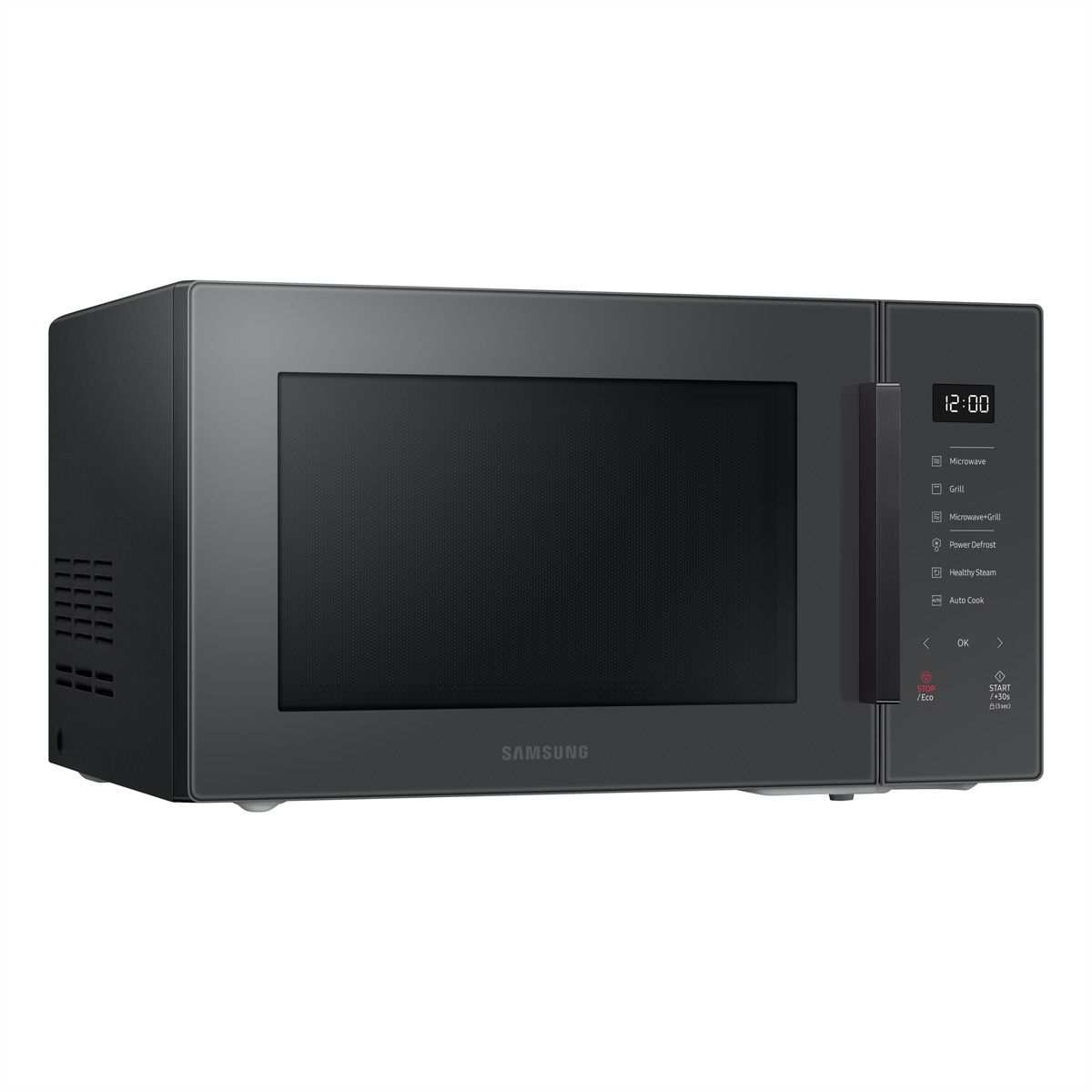 Micro-ondes Samsung avec grill, Bespoke, Clean Charcoal, 30l, MG30T5068UC