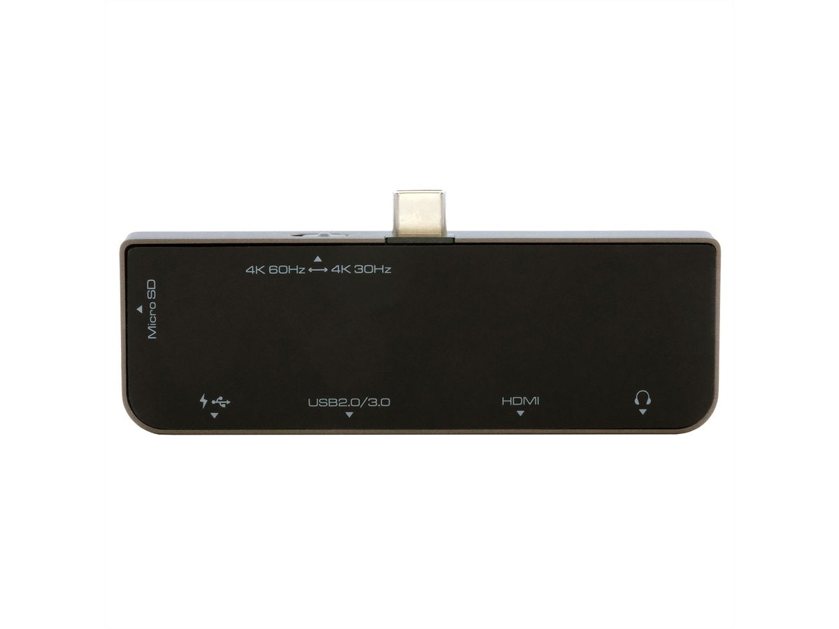 EXSYS EX-1222HM 5-in-1 USB-C Mini Dockingstation