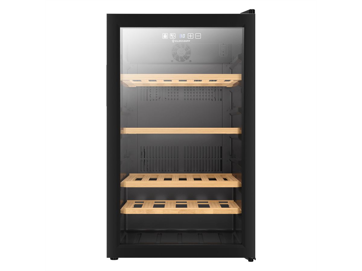 Climadiff Weinkühlschrank CLS52B1, Freistehend, 1 Zone, 52 Flaschen