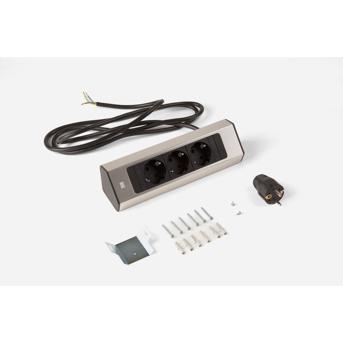 BACHMANN CASIA 2 3xCEE7/3 2,0m AEH aspect inox