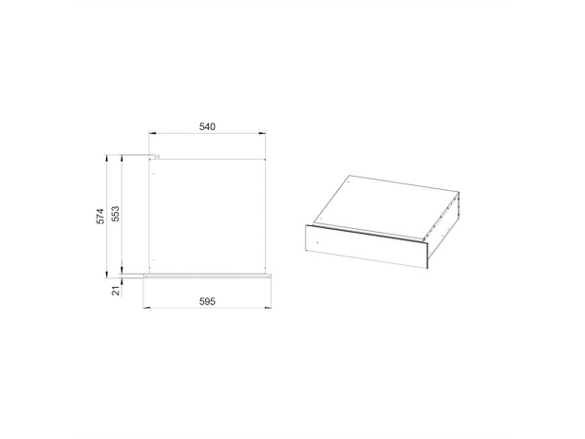 Samsung Wärmeschublade NL9000, graphite grey, NL20T9100WD/UR