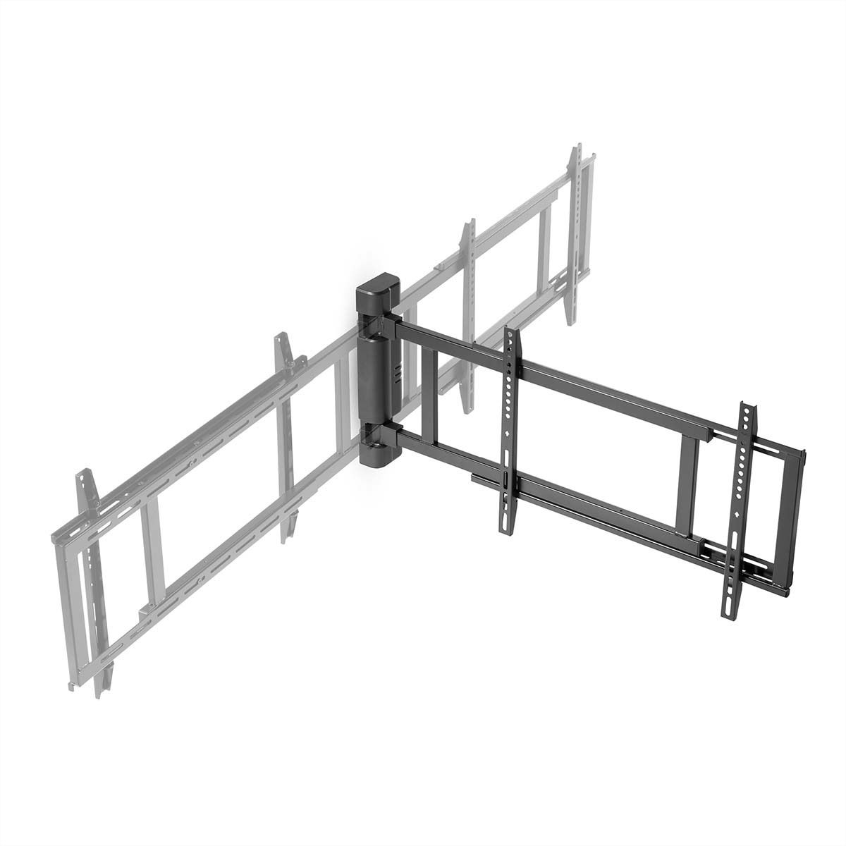 Nedis motorisierte TV-Wandhalterung 32–75" schwarz, Mur, 50 kg, orientable 170°