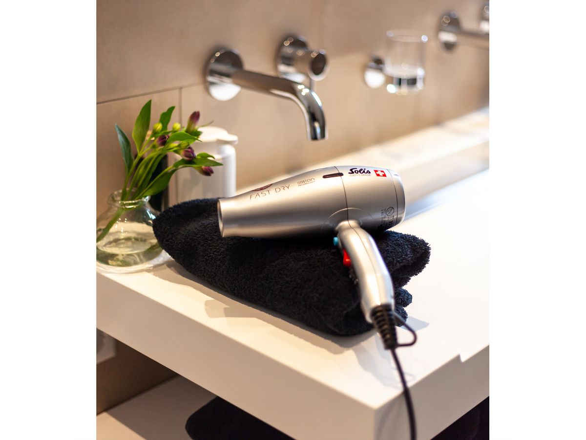 **Retoure**Solis sèche-cheveux ionic 381, argent