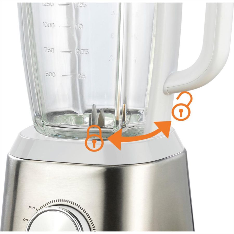 Gorenje Mixeur sur socle B1400E, 1400 W, blanc/argent