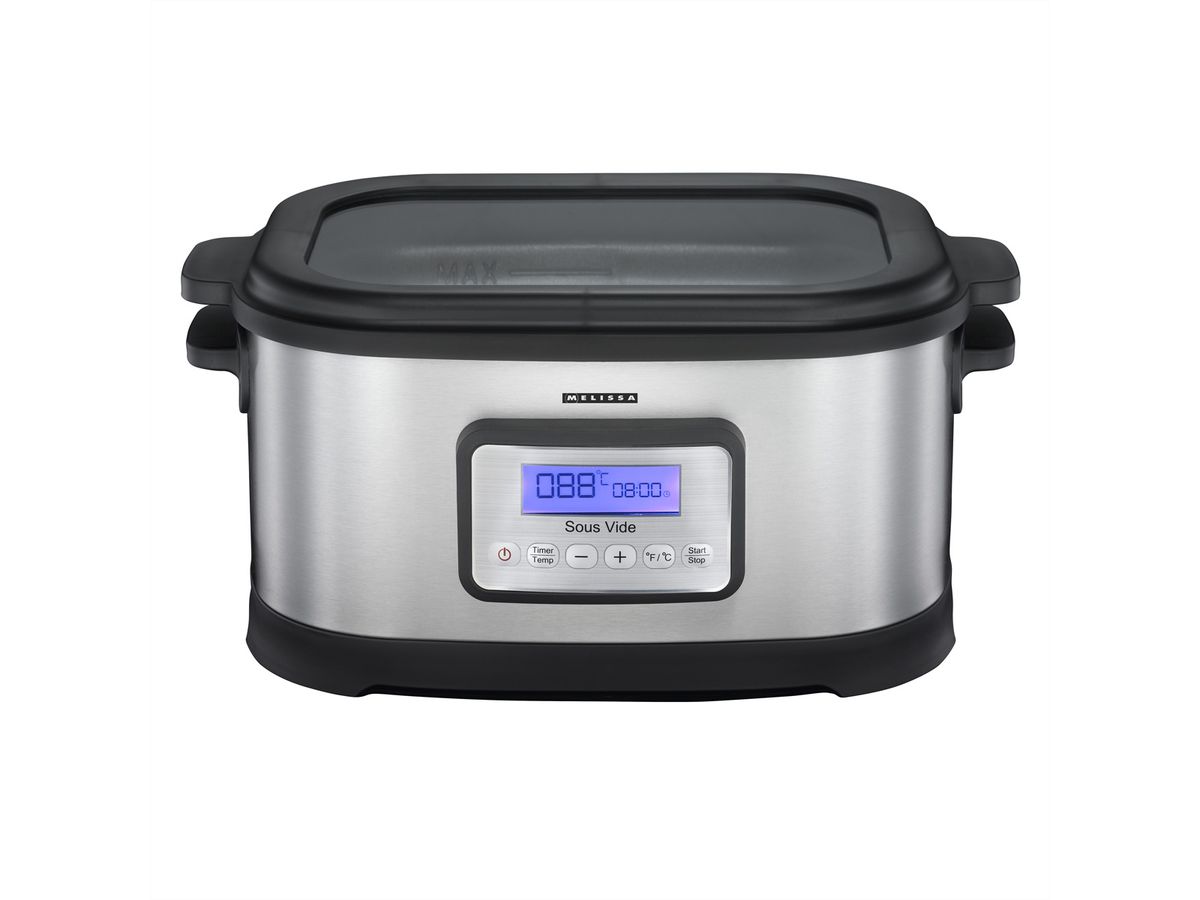 Melissa Sous-Vide 16310170, 6L, schwarz/ss, 520W