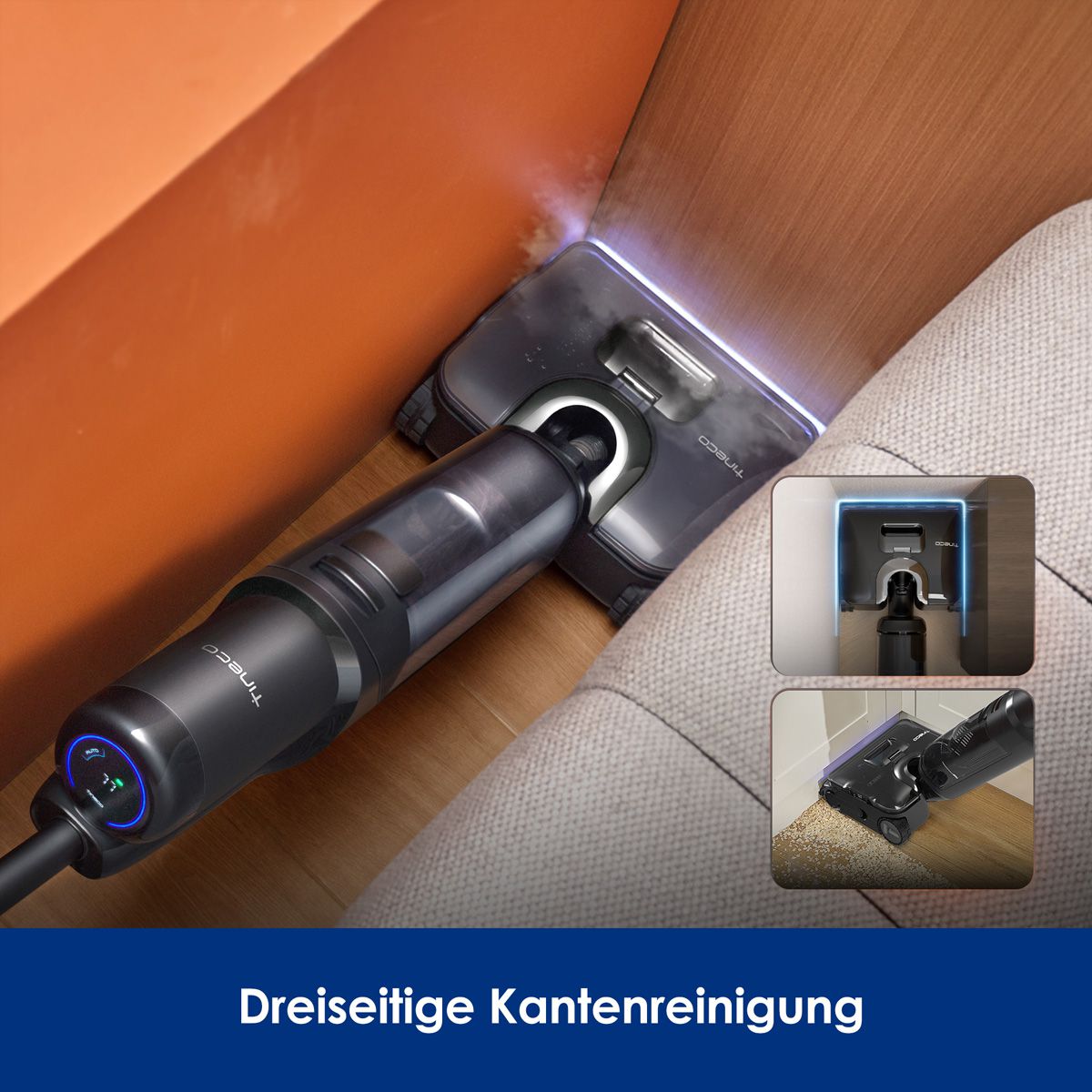Tineco FLOOR ONE S7 Stretch Steam Plus , Nass-Trockensauger
