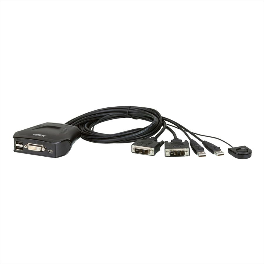 ATEN CS22D 2-Port USB DVI KVM Switch