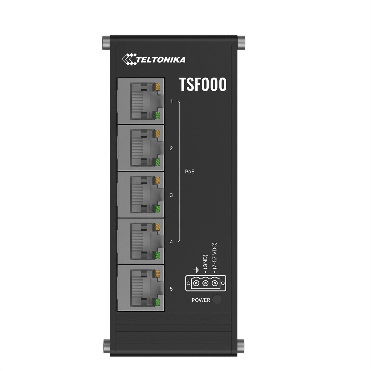 TELTONIKA TSF000 5-Port Switch 4x PoE+