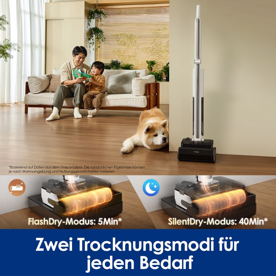 Tineco FLOOR ONE i7 Pliable Premium, Aspirateur laveur