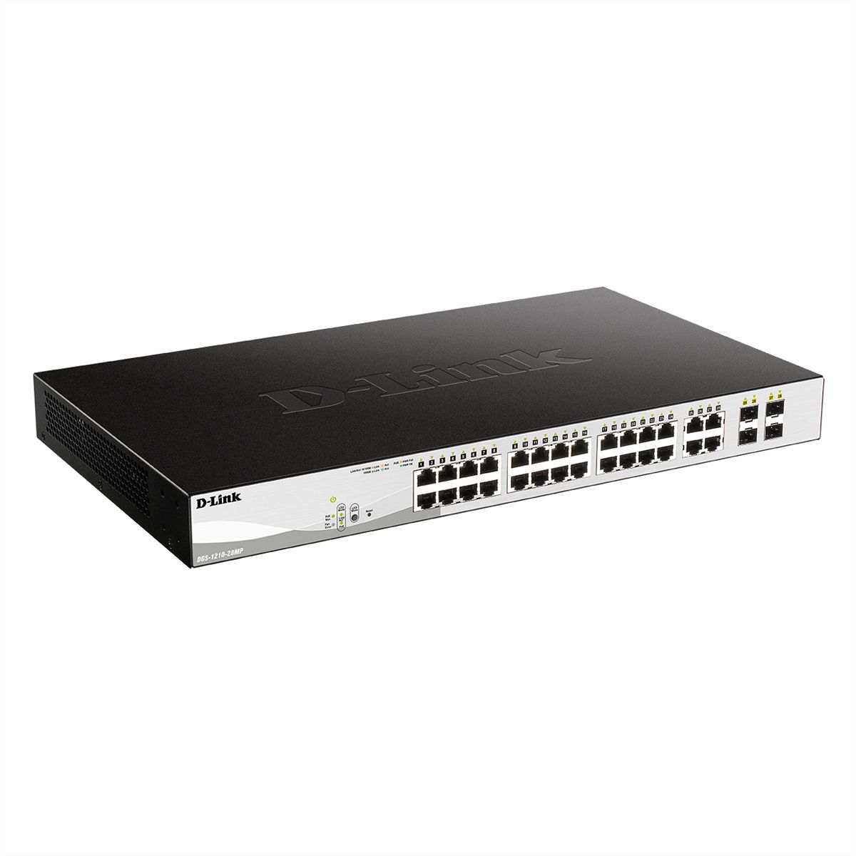 D-Link DGS-1210-28MP Switch 28 ports Layer2 PoE+ Gigabit Smart Managed