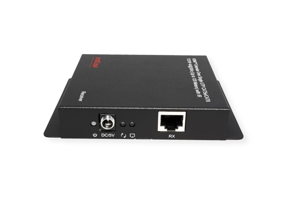 ROLINE HDMI Verlängerung, über IP, 4K30Hz, 120m, mit IR