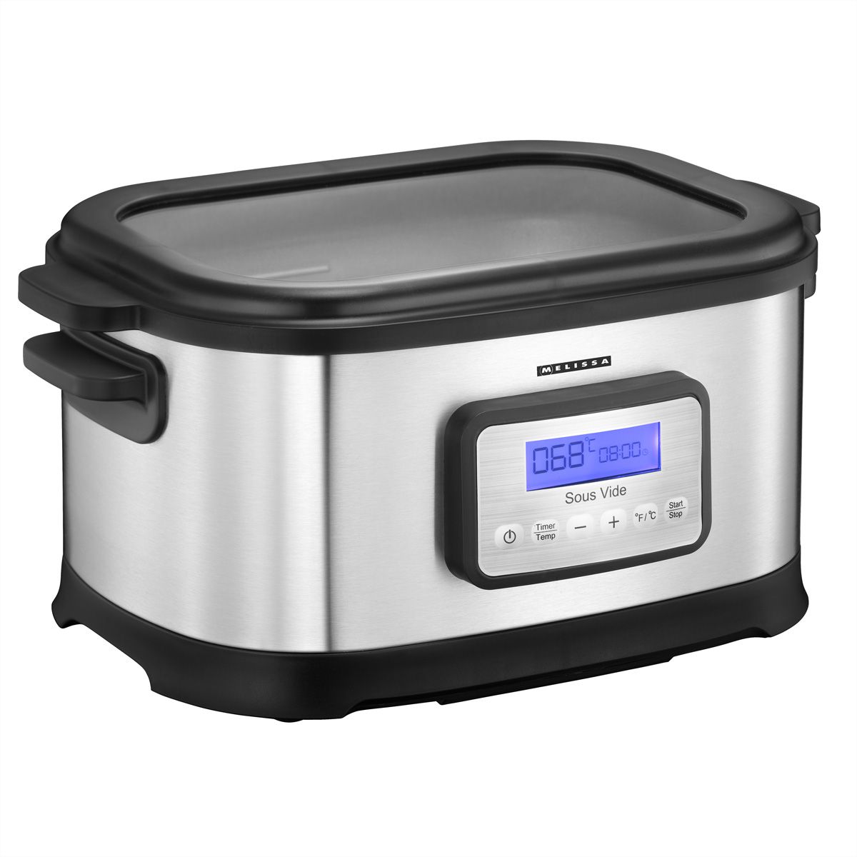 Melissa Sous-Vide 16310170, 6L, schwarz/ss, 520W