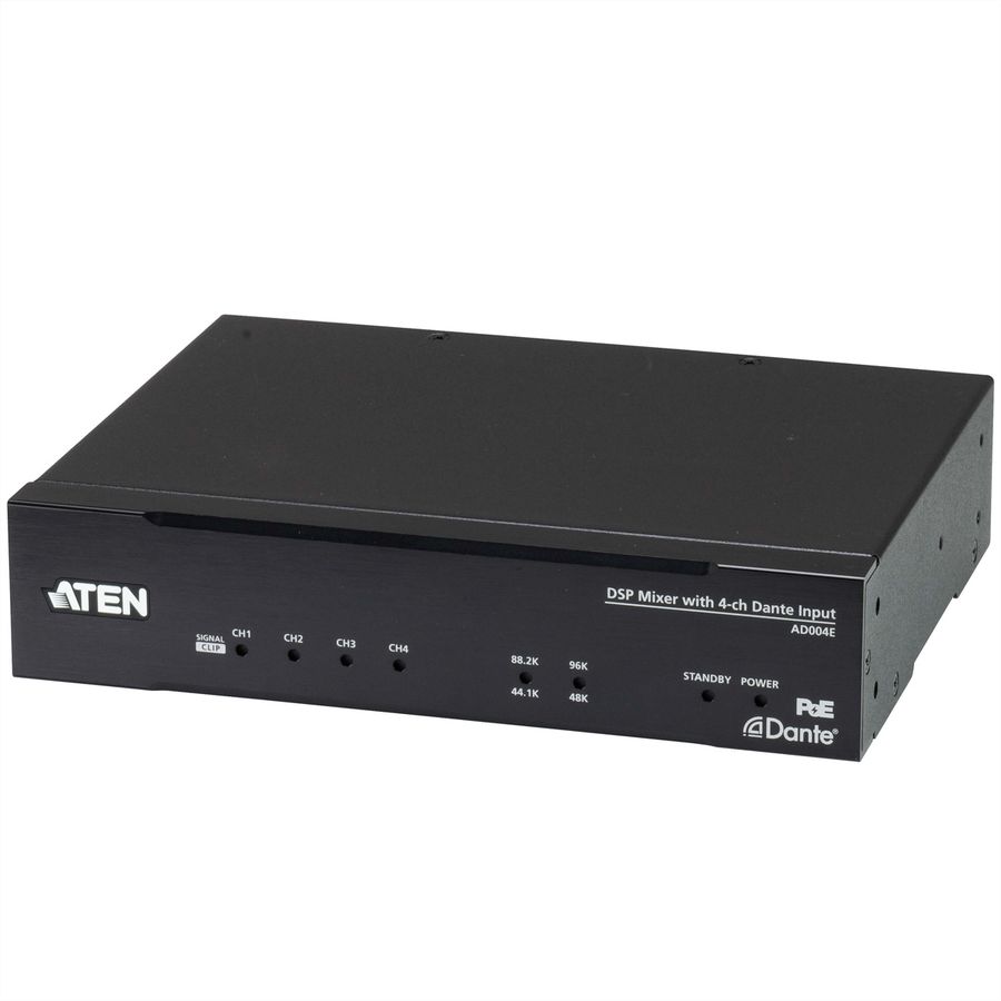 ATEN AD004E DSP Mixer 4-CH Dante Input and Analog Output