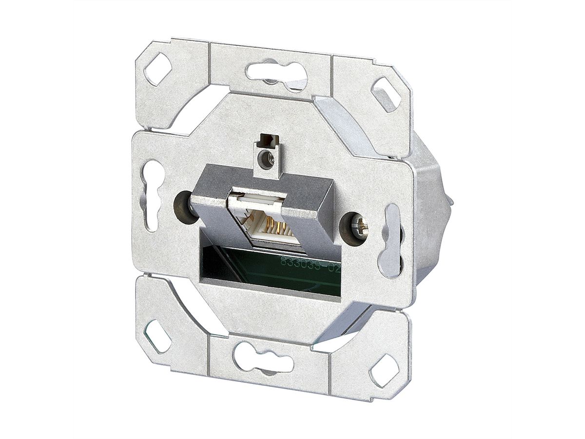 METZ CONNECT E-DAT C6A Prise, 1 port, encastré pour gammes d'interrupteurs design (UP0)