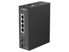 D-Link DIS-210G-06P Switch 6 ports, Smart Managed Gigabit PoE industriel