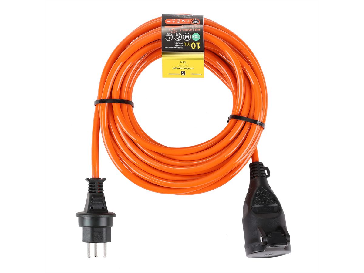 Câble de rallonge T13 IP55 , 10 m EPR-PUR H07BQ-F 3G1,5 mm2
