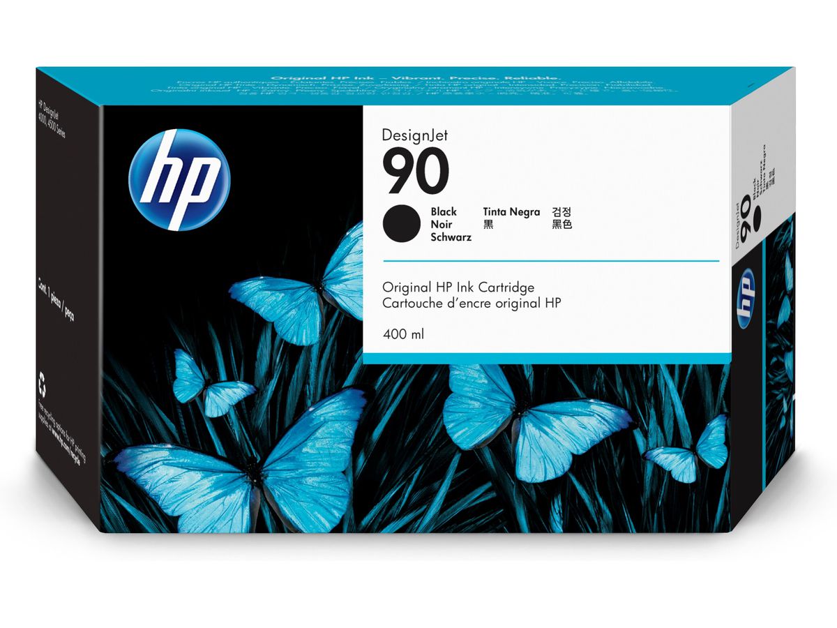 HP DesignJet 90 cartouche d'encre noire, 400 ml