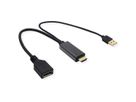 VALUE Adaptateur 4K HDMI - DisplayPort, v1.2, HDMI M - DP F