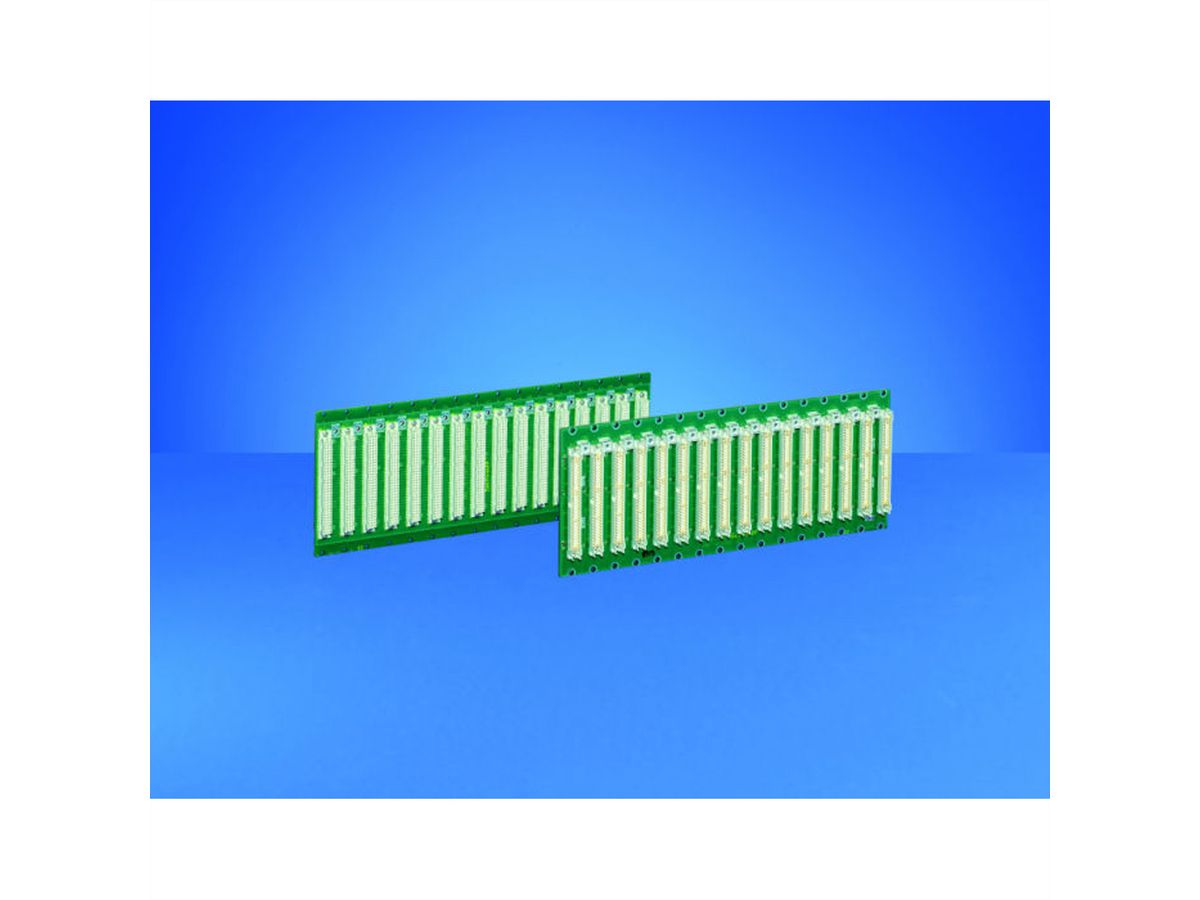 SCHROFF BUSPLATINE 16SLOT VME J2 SMD