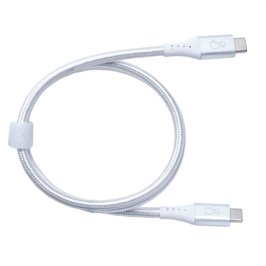 BACHMANN Ochno Câble USB-C droit 0,7m argent