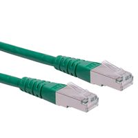 Cordon ROLINE Cat.6 (Classe E) S/FTP (PiMF), vert, 2 m