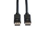 ROLINE DisplayPort Kabel, DP ST - ST, schwarz, 7,5 m