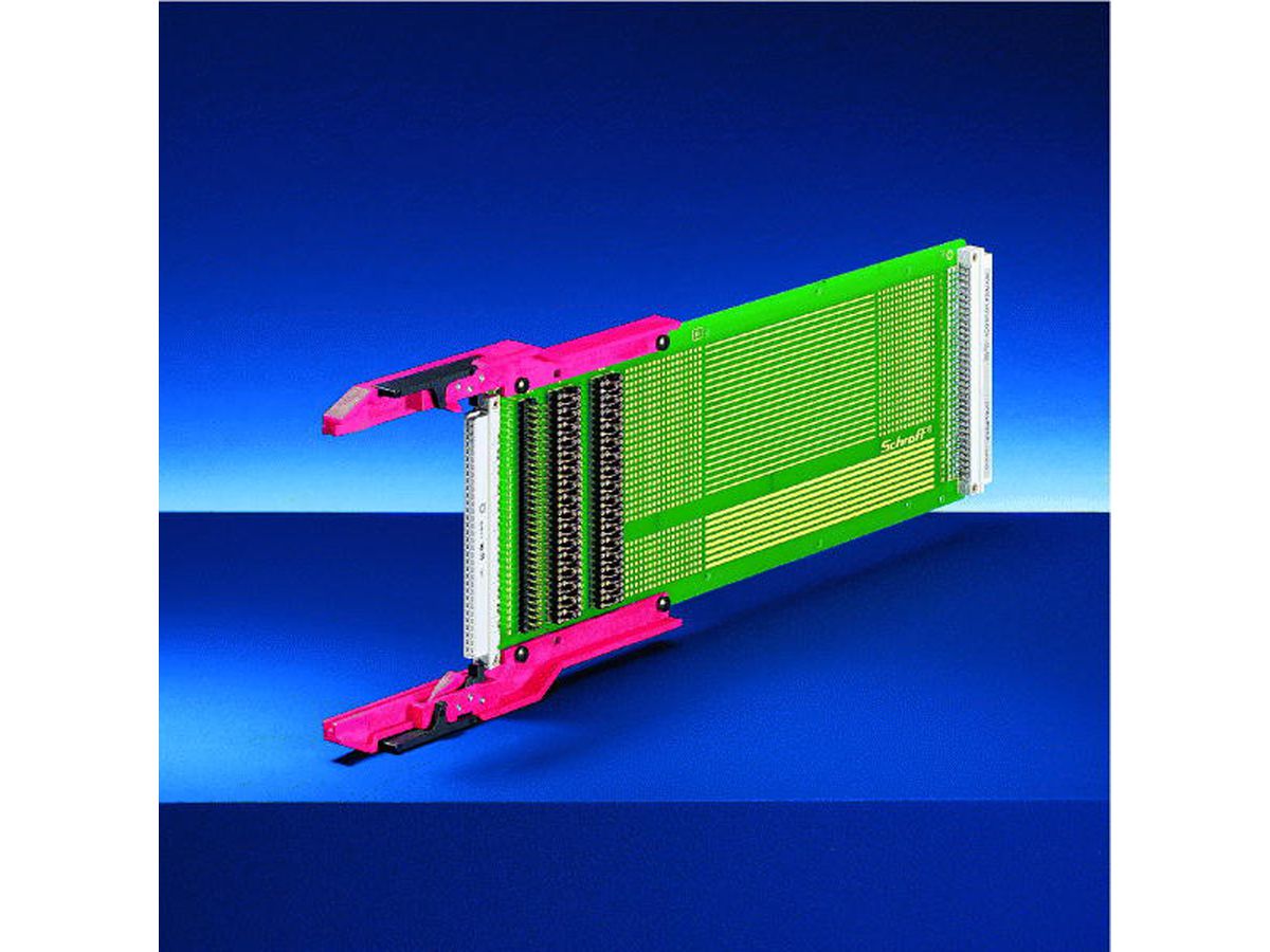 Adaptateur de test SCHROFF pour connecteur DIN type B, 3 U, 160 mm