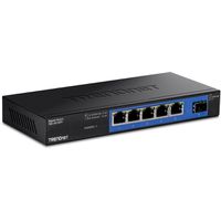 TRENDnet TEG-S51SFP 5-Port Switch Gigabit + SFP Slot