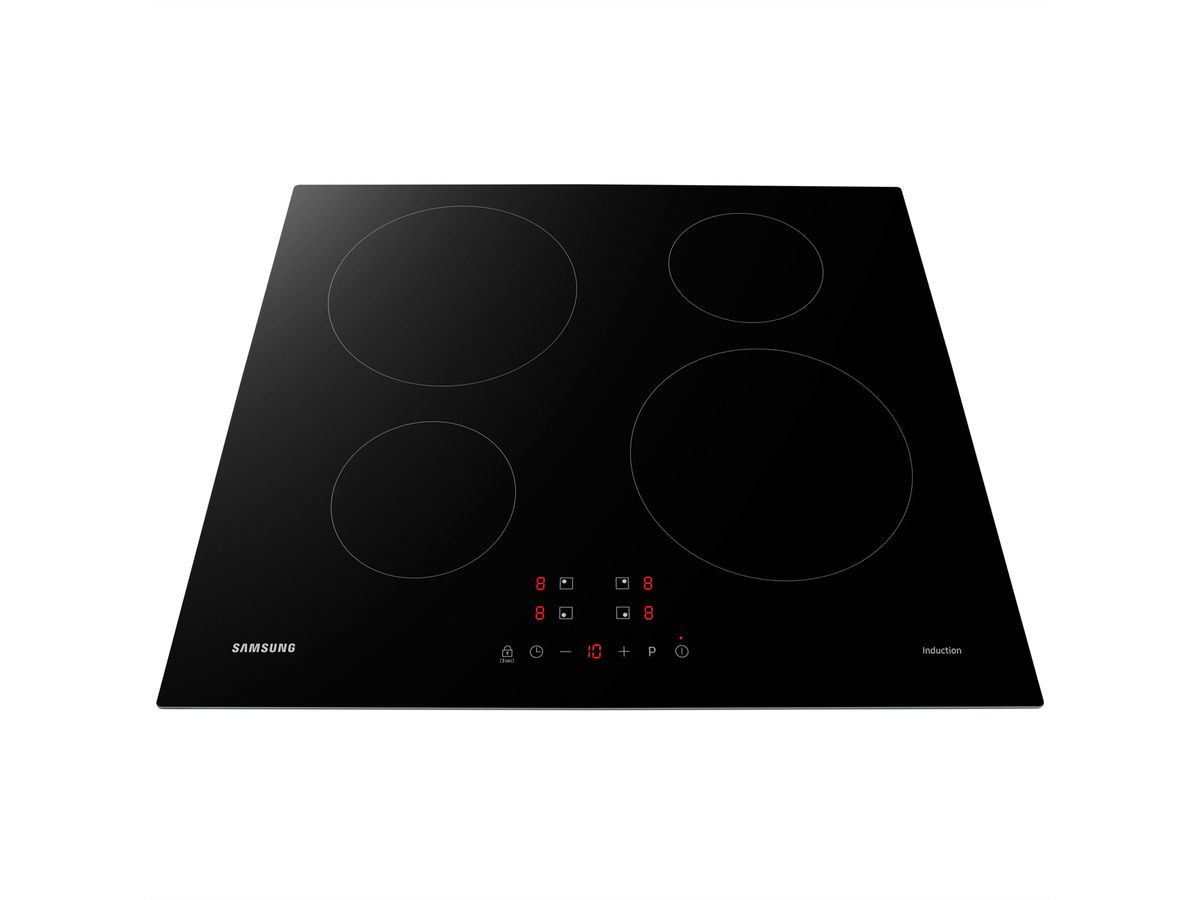 Samsung Induktionskochfeld 60cm, 2 Kochzonen à Ø14cm & 2 Kochzonen àØ22cm