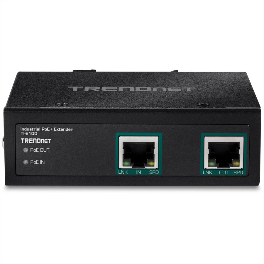 TRENDnet TI-E100 Industrial Gigabit PoE+ Extender