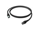 EasyLan FlexBoot Cordon Cat.6A, S/FTP, noir, 7,5 m