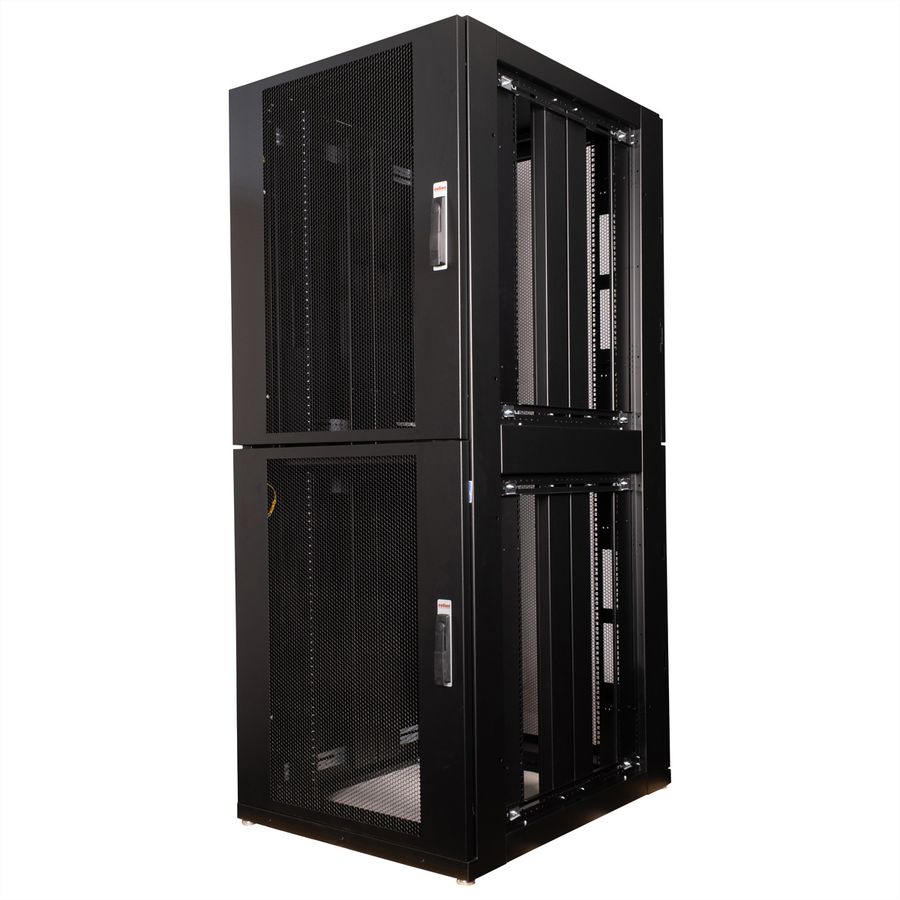ROLINE Armoire de colocation 45U 800x1000mm, 2 compartiments, noir