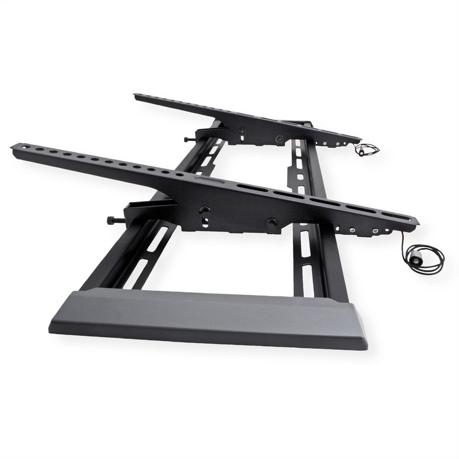 VALUE Support mural TV, distance murale de 47 mm, inclinable, 37–80 pouces, jusqu'à 75 kg