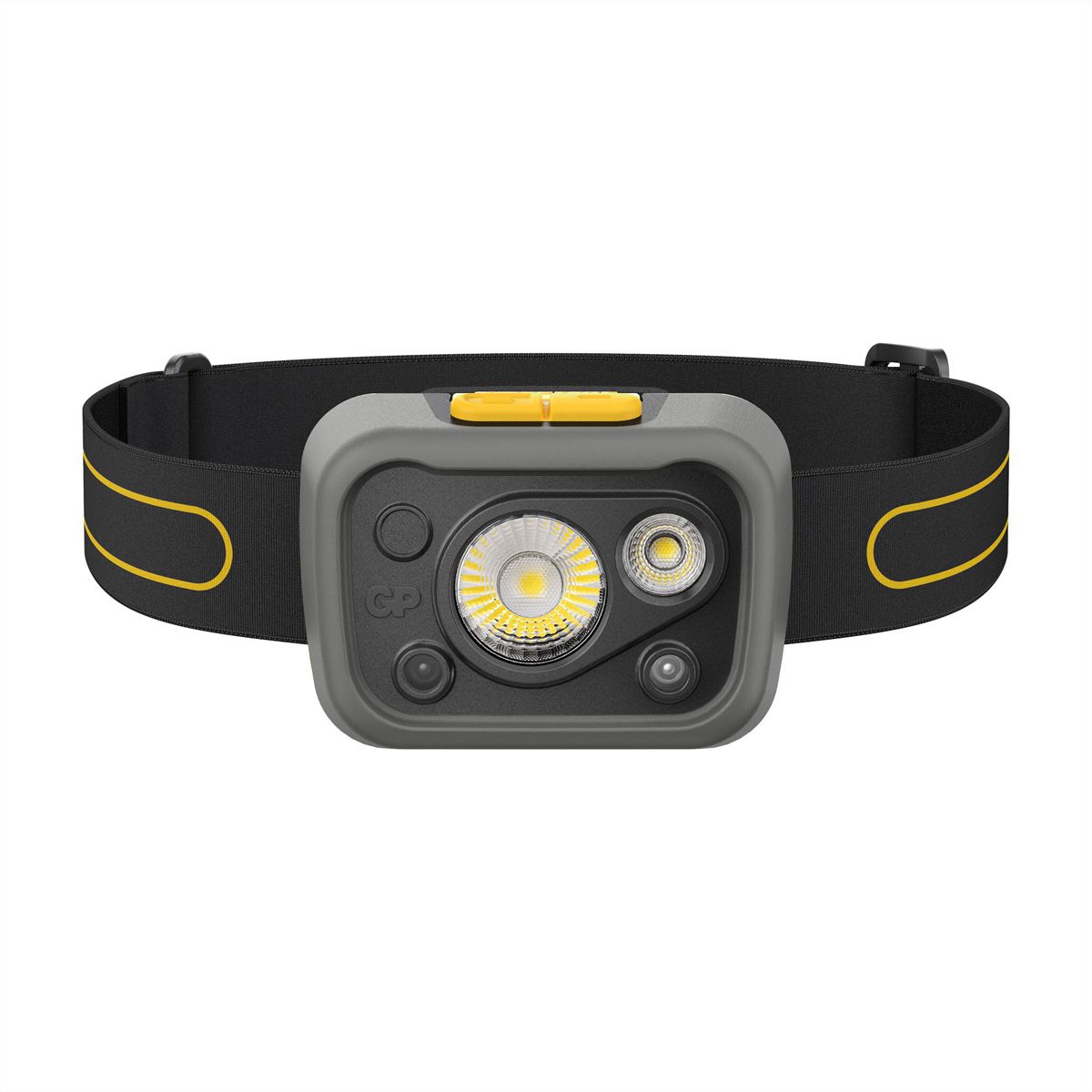 GP Discovery lampe frontale CH33 100lm, noir/vert