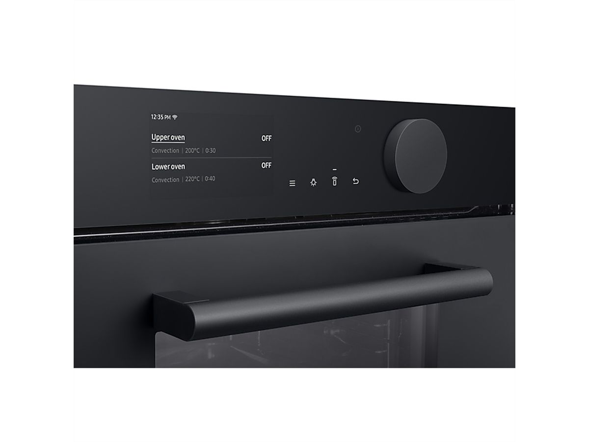 Samsung Ofen NV9000, 75L, Dual Cook graphite grey, NV75T9549CD/SW