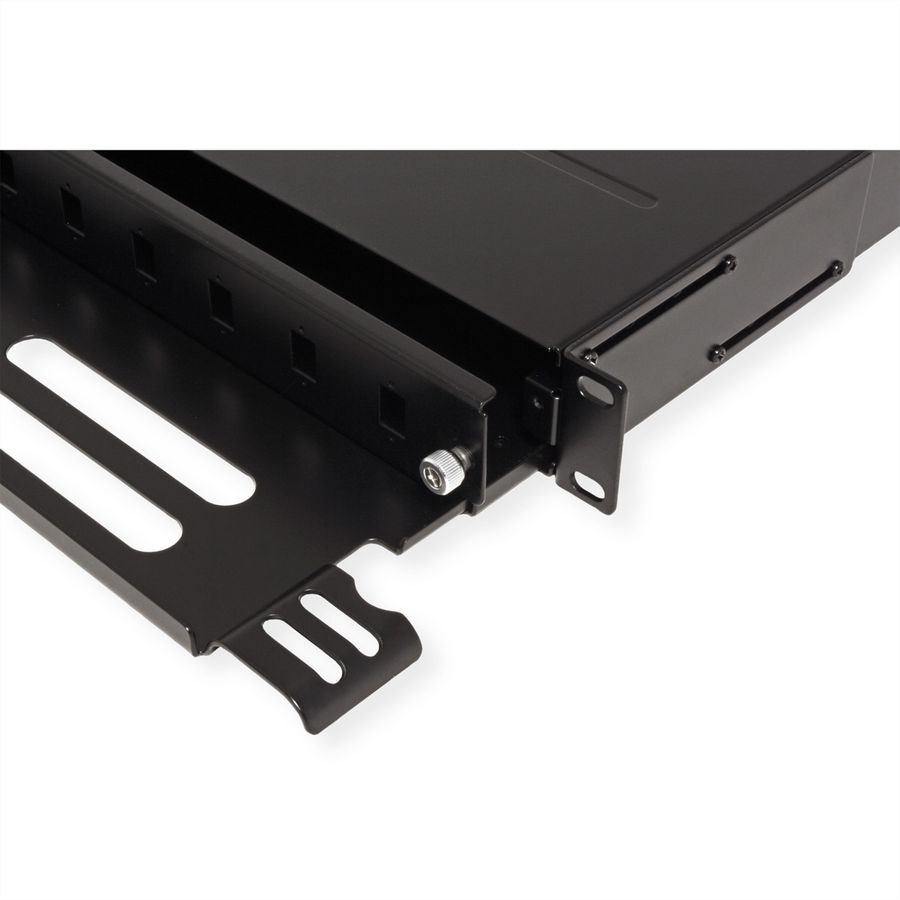 ROLINE Panneau FO 19" vide, 1U, 12x SC-Simplex ou LC-Duplex , noir